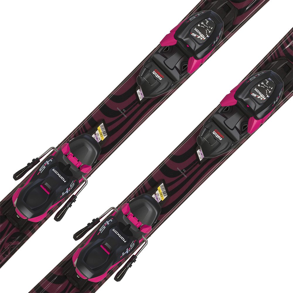 Völkl Flair JR 24/25 Kinderski inkl. 4.5 vMotion JR Bindung (80-130 cm)