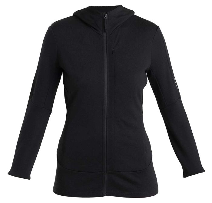 Quantum IV LS Zip Hood Women uldtrøje