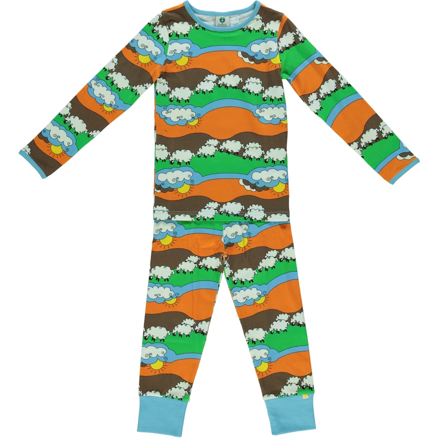 Smafolk Pyjama Schaf blue grotto