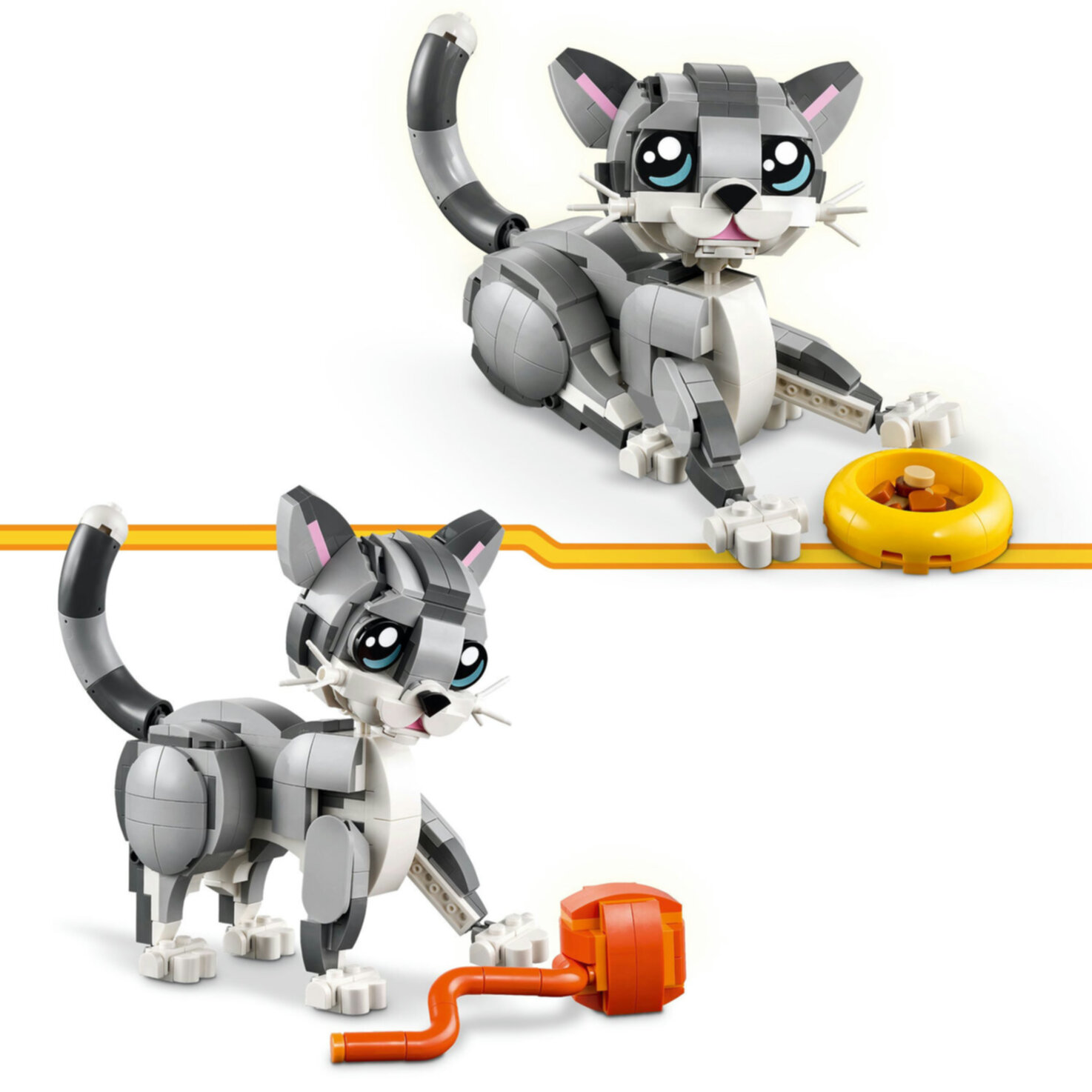 LEGO® Creator 31163 3in1 Graue Katze 8+ Jahren