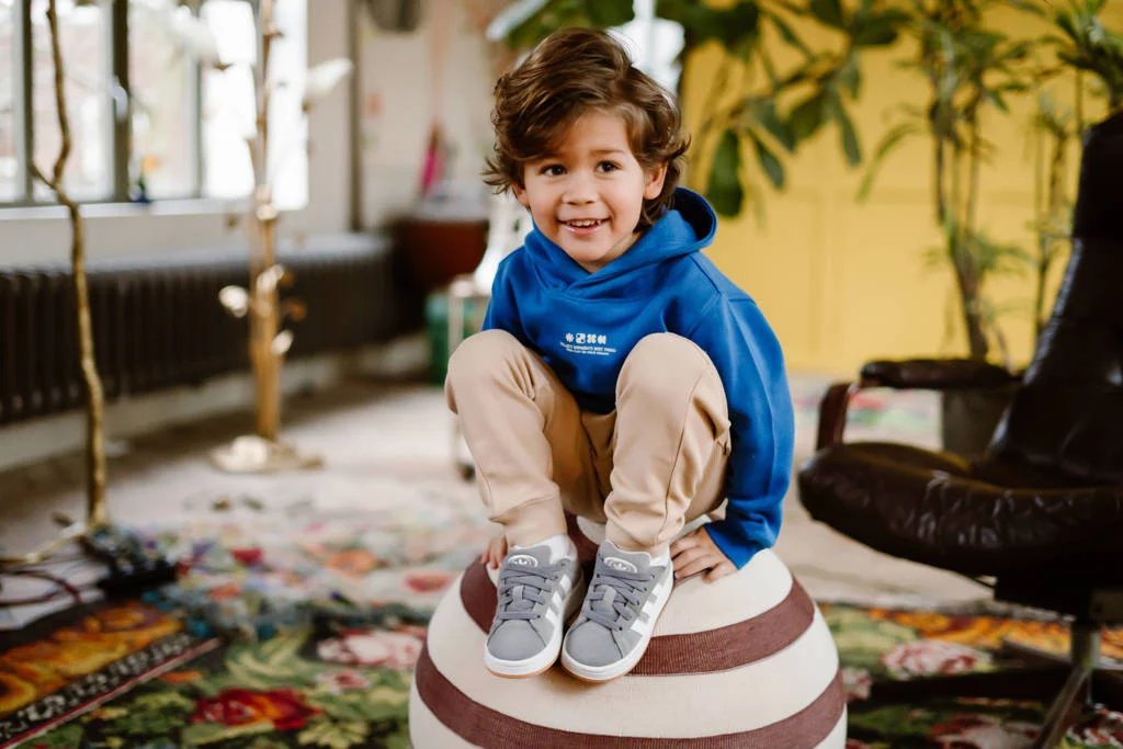 Daily7 hoodie blauw