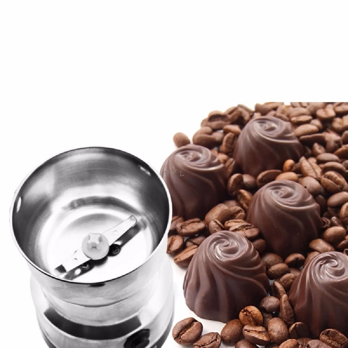 Universal Moulin à café en acier inoxydable
