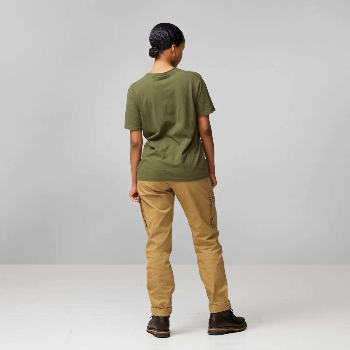 Fjällräven Hemp Blend T-Shirt W Green