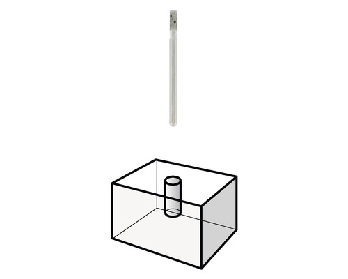 Dremel diamantglasboor Ø 3,2 mm (662)