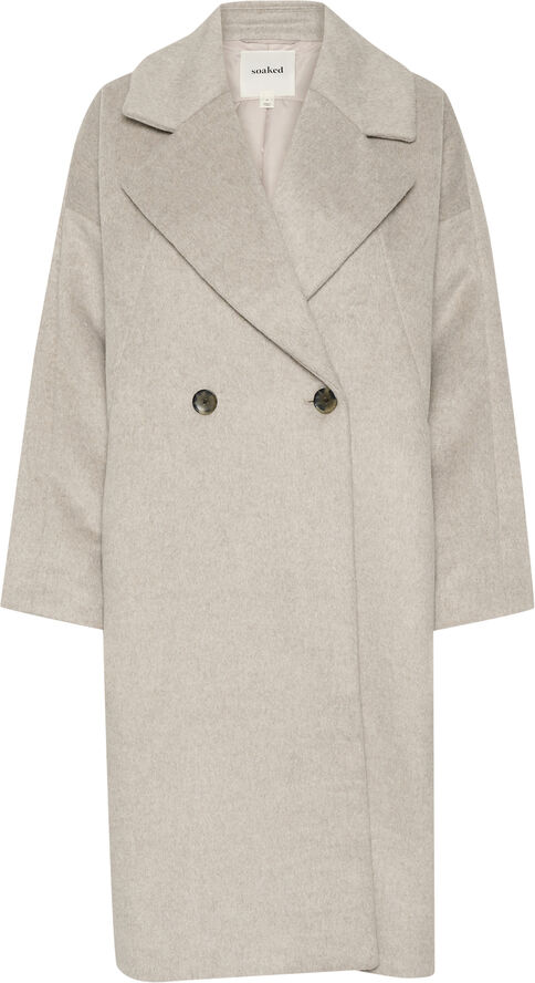 Soaked in Luxury SLCalliope Coat Oatmeal melange