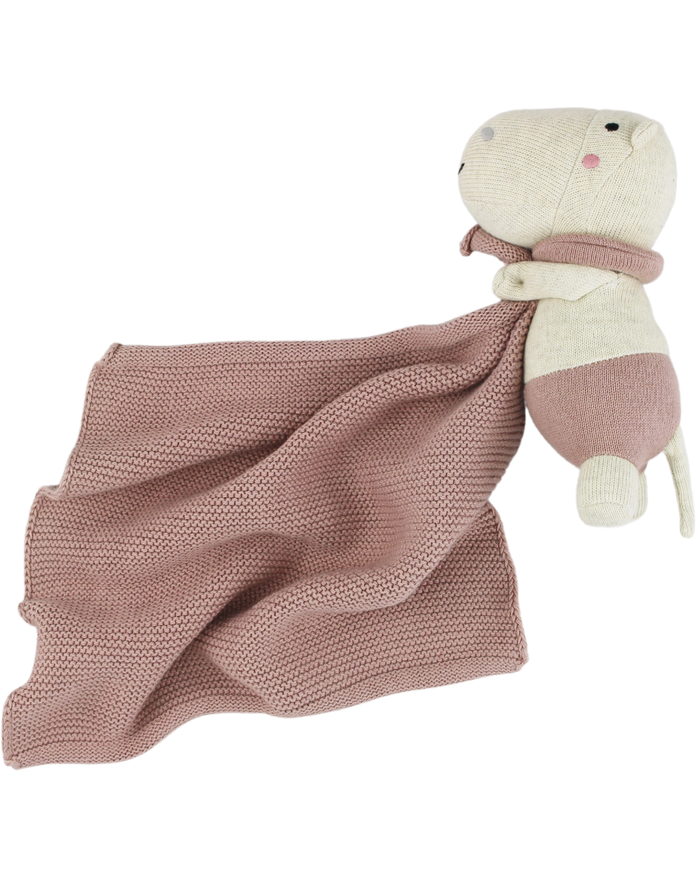 Schnuffeltuch HIPPO (25x25) in fawn