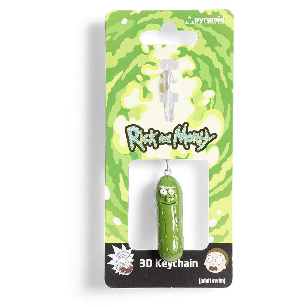 Porte-clé cornichon Rick et Morty