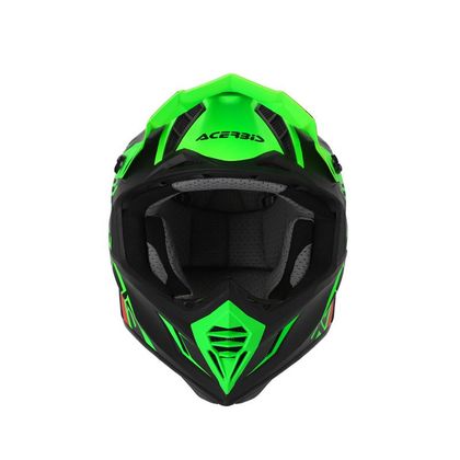 Casque cross Acerbis X-TRACK VTR ECE 2206 2023 - Vert / Noir