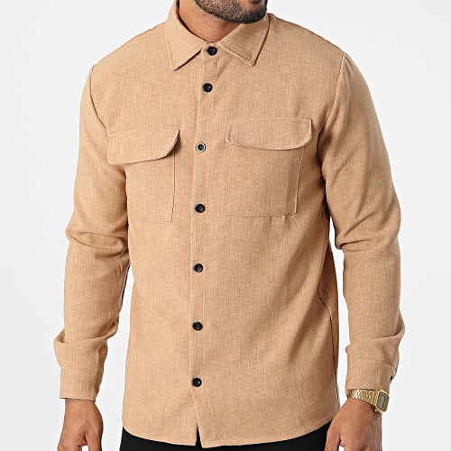 Chemise Manches Longues SH-46 Camel
