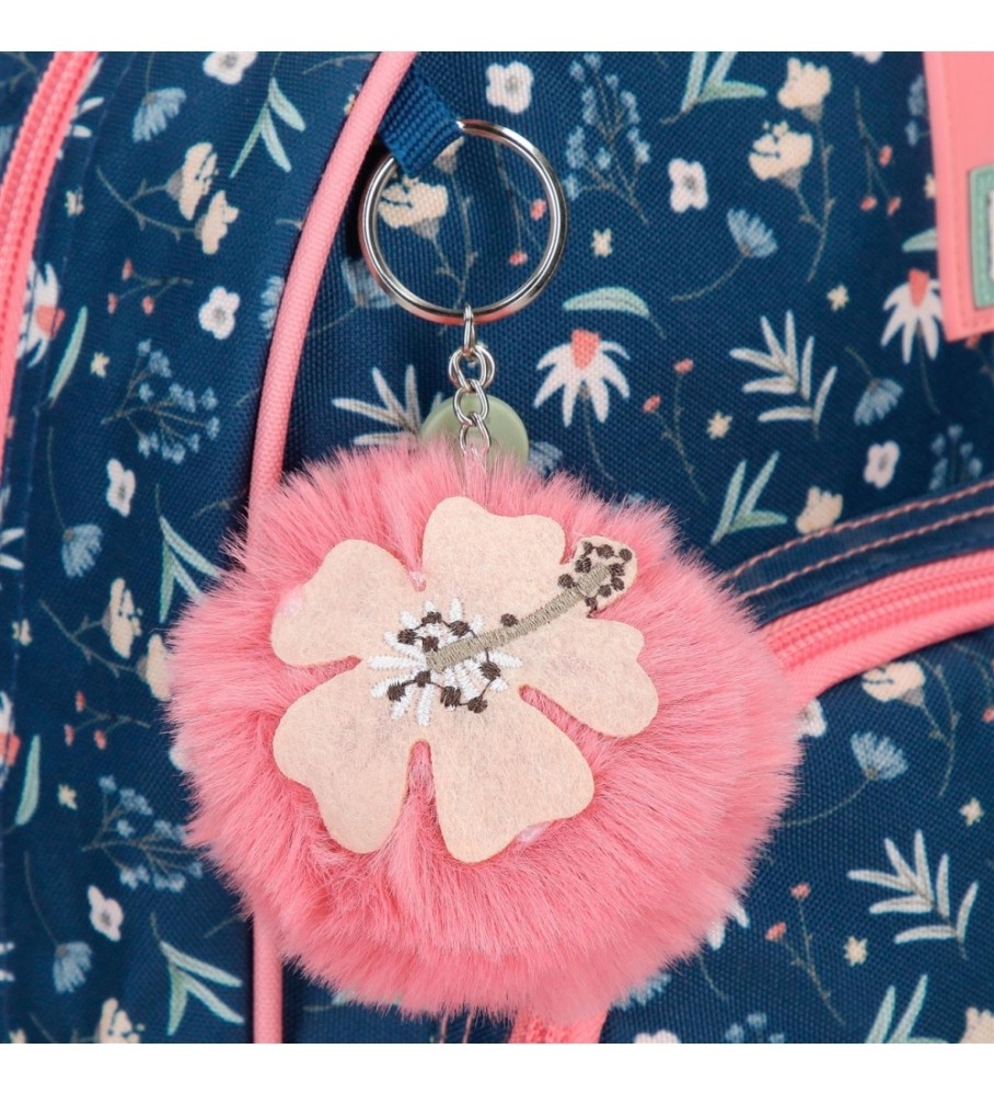 Enso Mochila de paseo Ciao Bella 32 cm com carro marinho