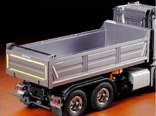 Tamiya - Rc Mercedes Arocs 3348 Tipper Truck Fjernstyret Lastbil Byggesæt - 1:14 - 56357