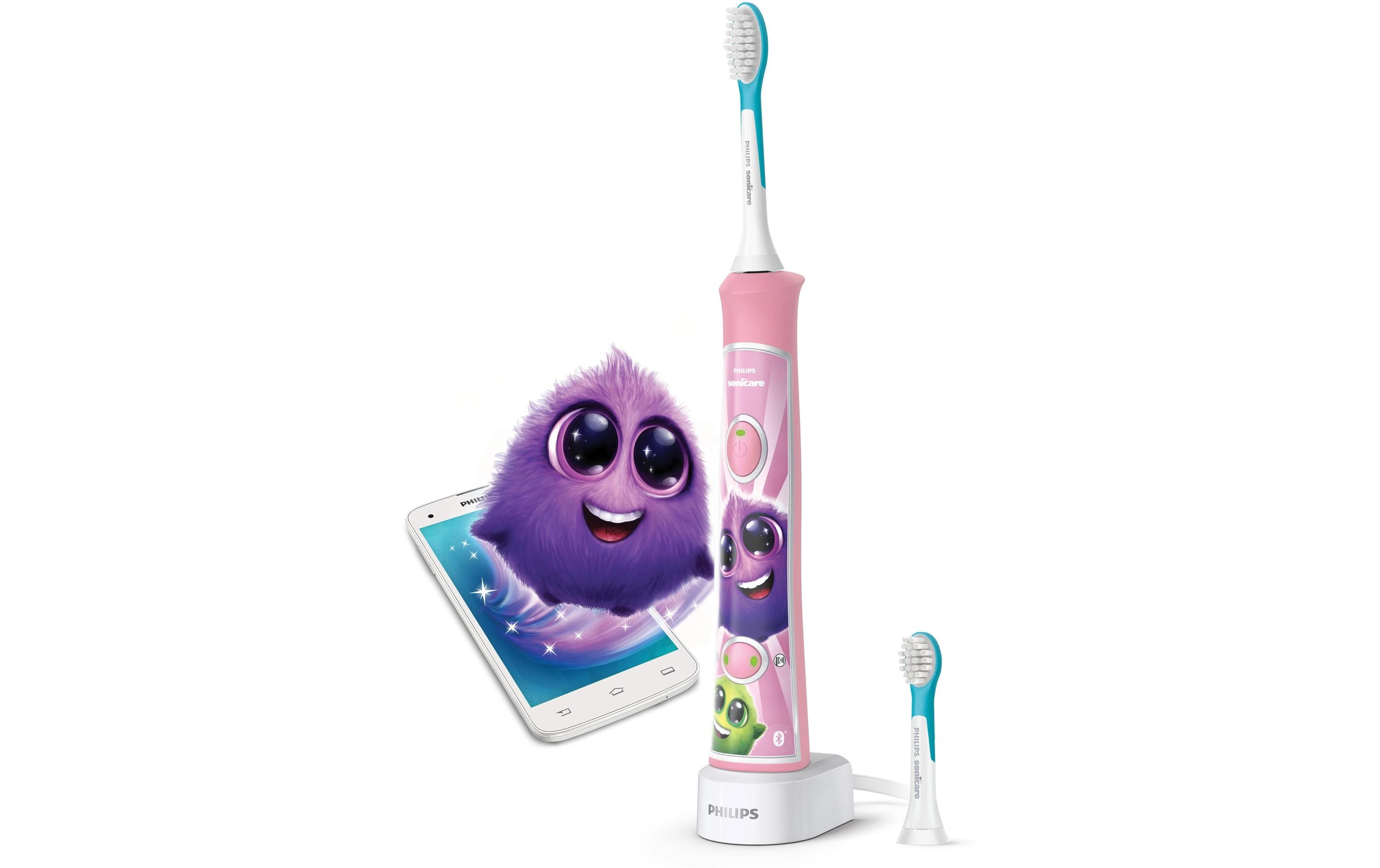 Schallzahnbürste Sonicare For Kids Connect HX6352/42Elektrische Zahnbürste