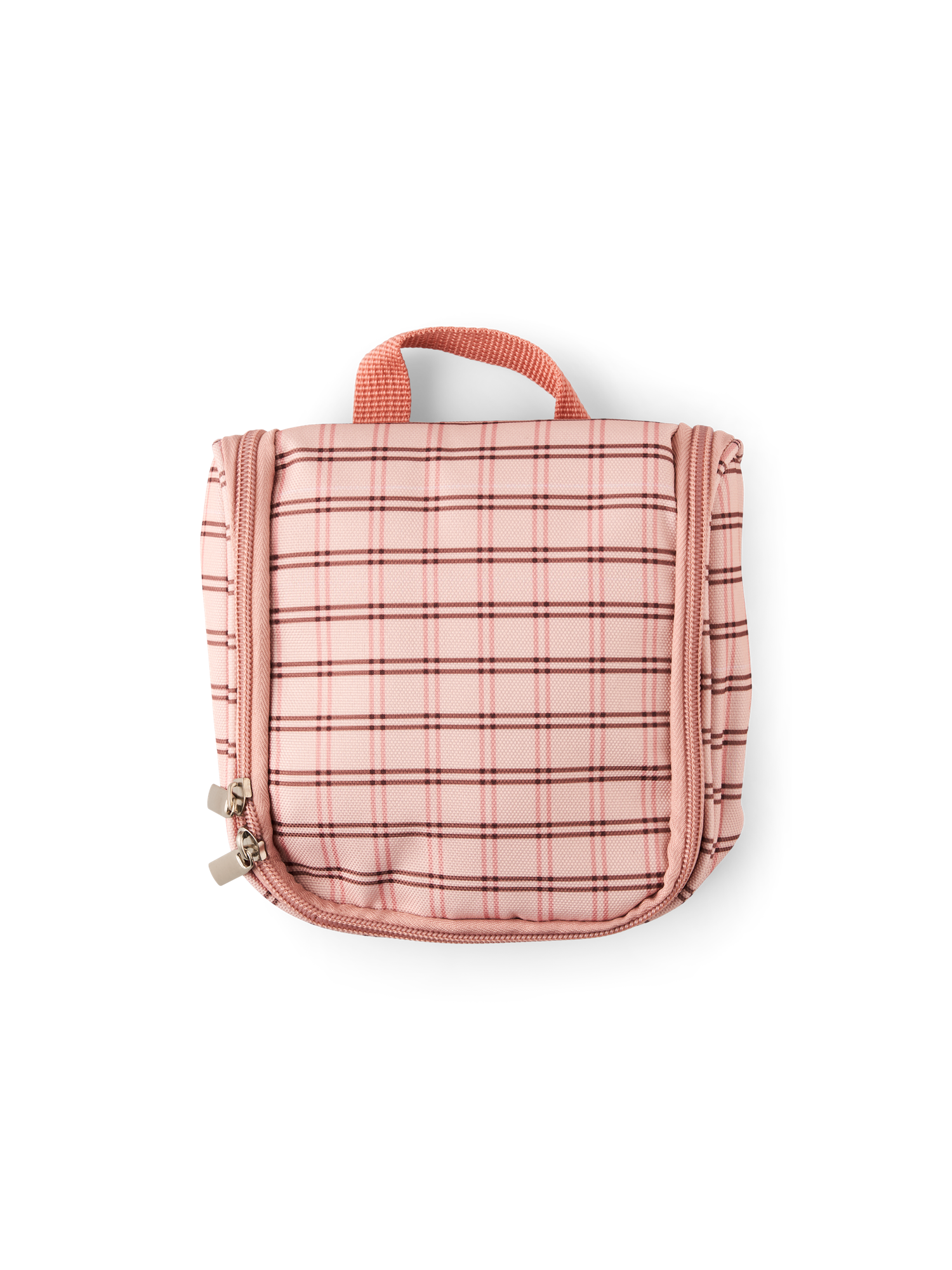 Toilettaske lille | Polyester/nylon. 16,5 x 7 x 16 cm. | Nude
