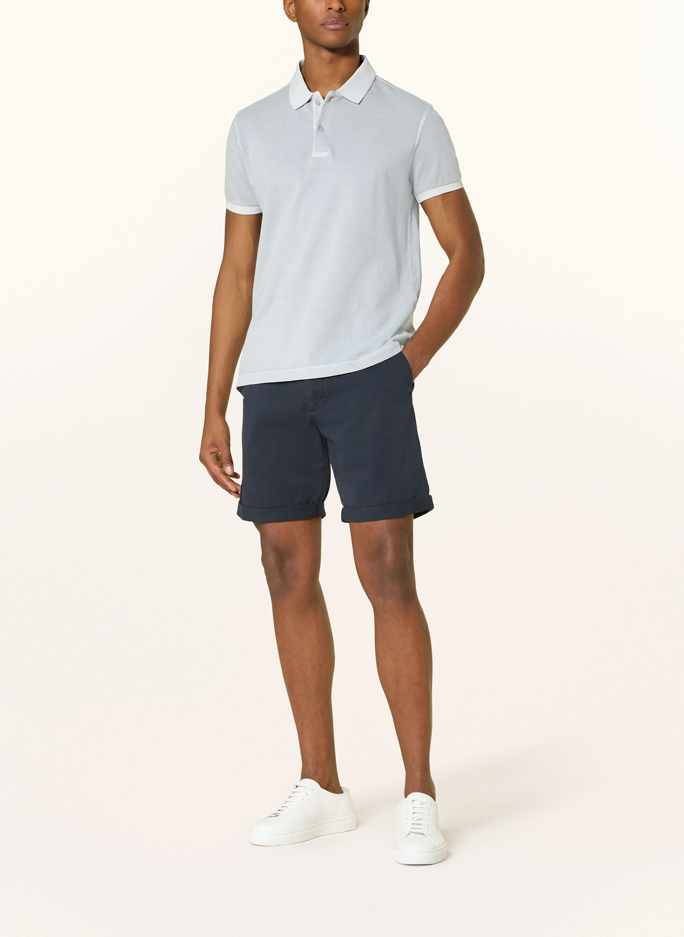 STROKESMAN'S Piqué-Poloshirt
