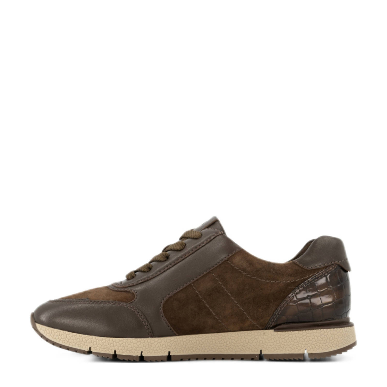 Medicus comfort leren sneakers bruin