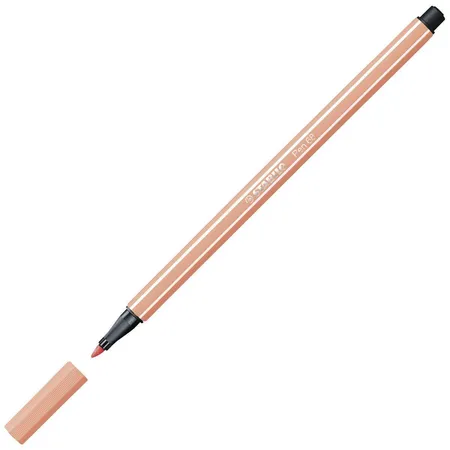 Premium-Filzstift - STABILO Pen 68 - Einzelstift - apricot