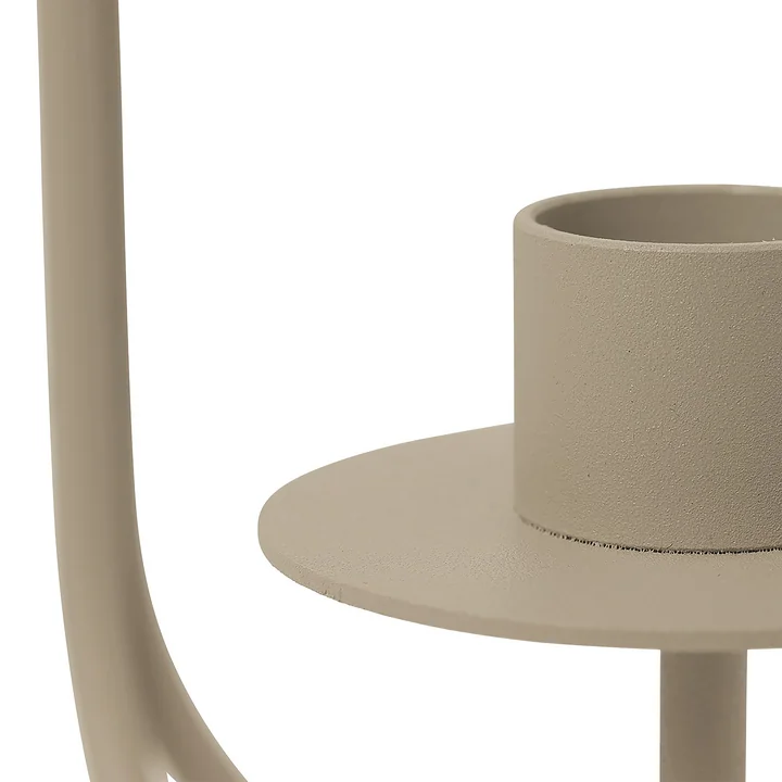Ferm Living - Sway Kerzenhalter, schwarz