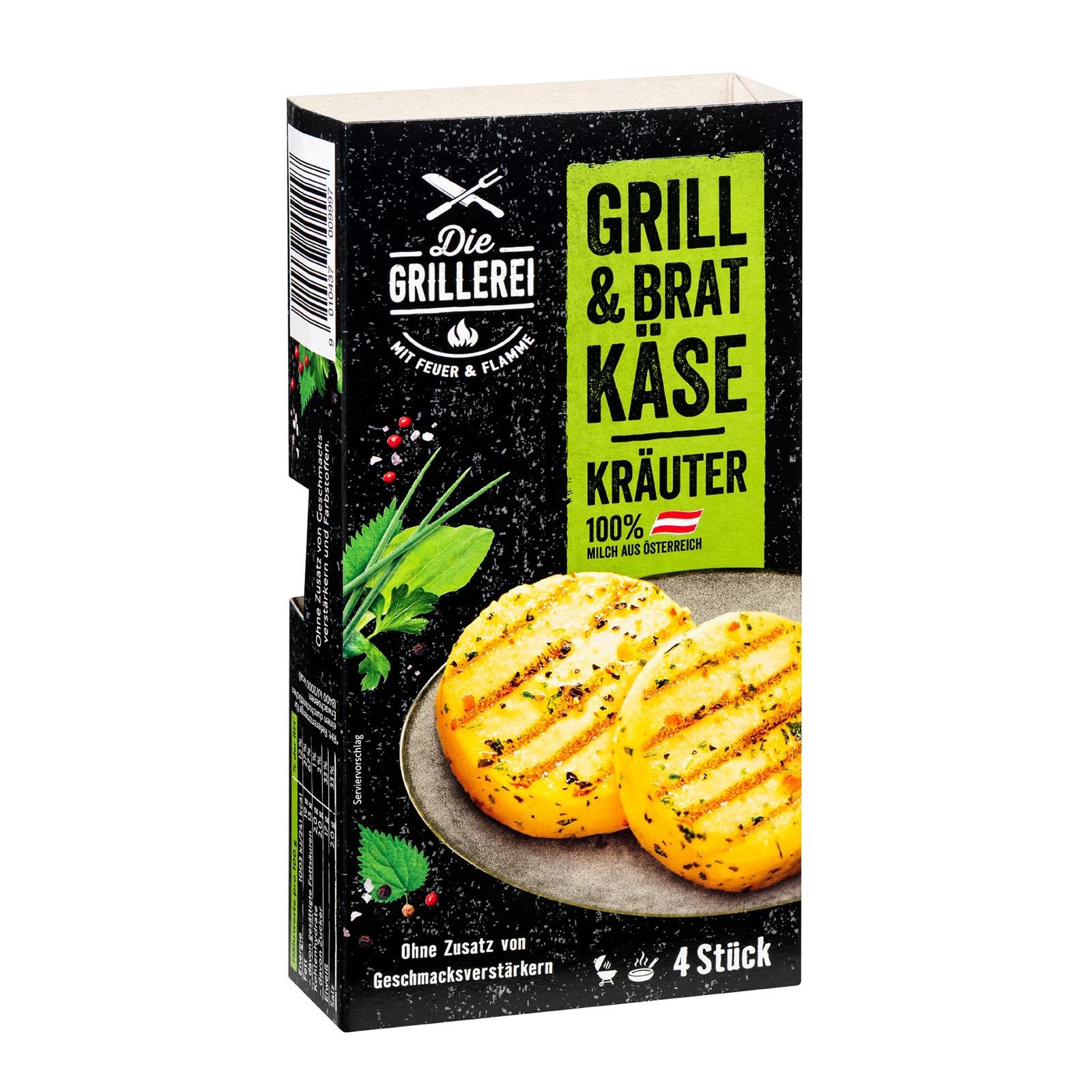 Die Grillerei Grill- & Bratkäse Kräuter
