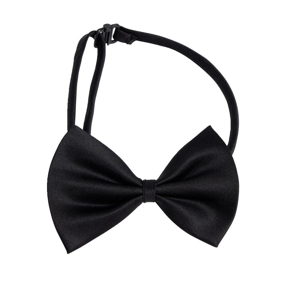 Collier fantaisie noeud papillon pour chien ajustable élastique L25-40cm