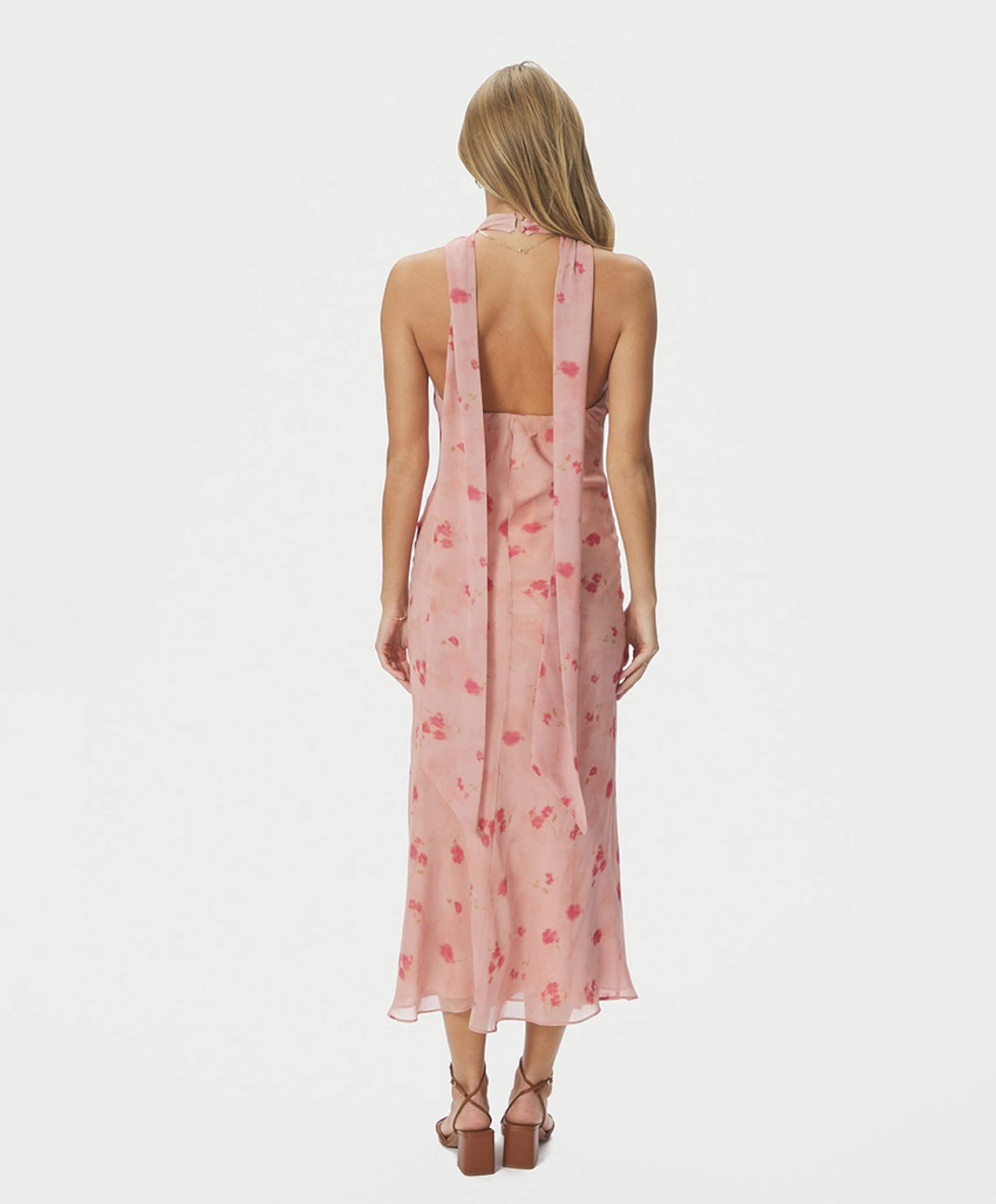 Neo Noir Dames jurk roze