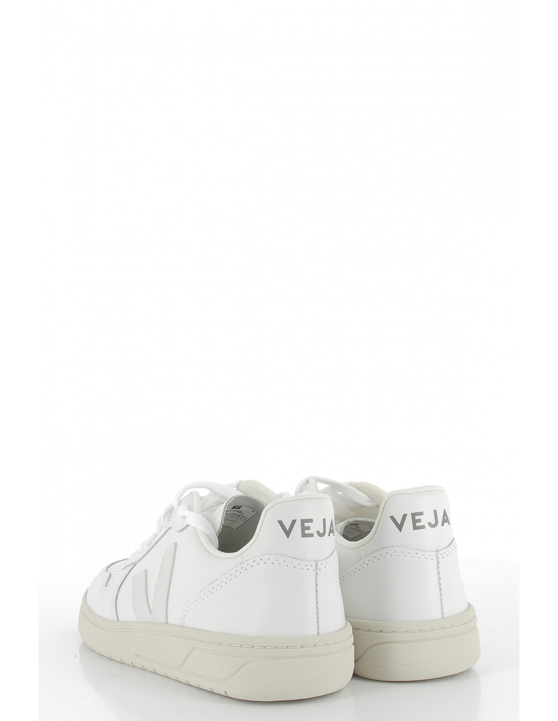 veja Baskets de ville mixte v-10 leather blanc