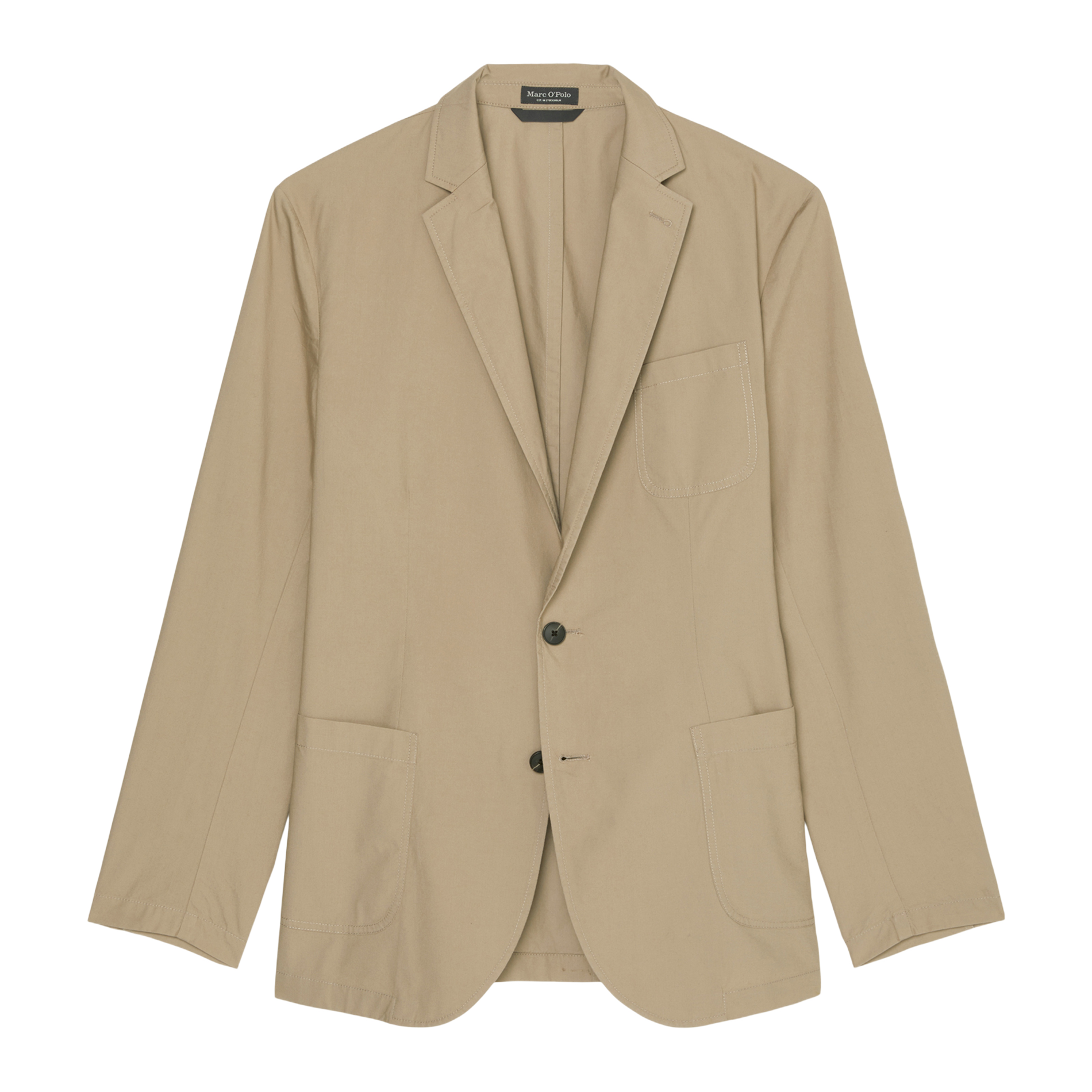 SAKKO - Veste blazer en coton bio | Beige