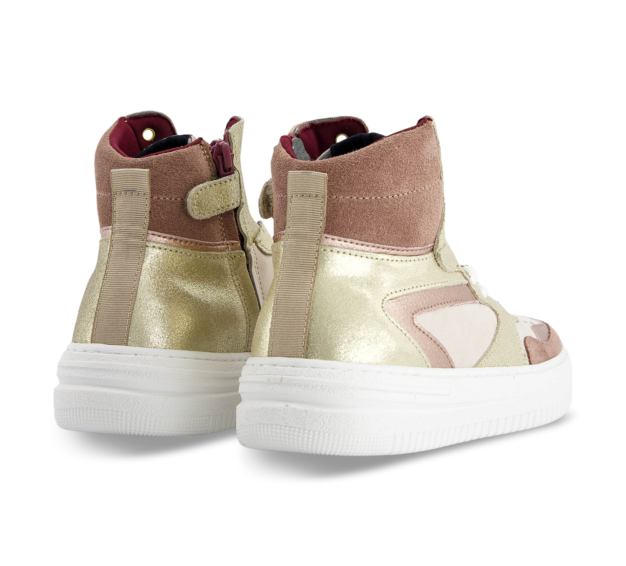 Red Rag Mid Cut Sneaker