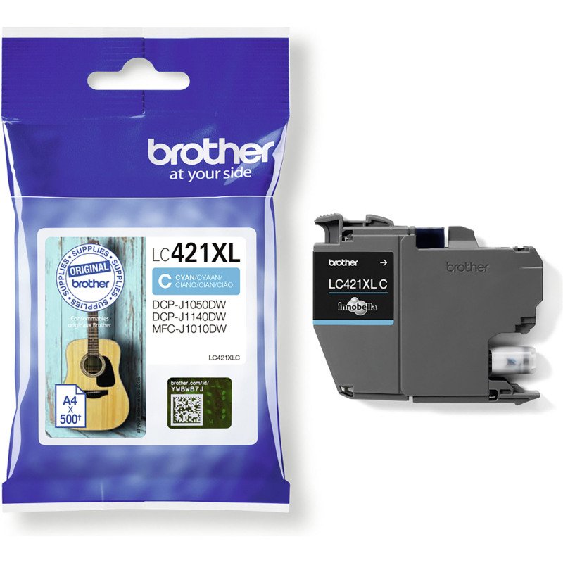 Brother cartouche LC421XL couleurs séparées pour imprimante jet d'encre