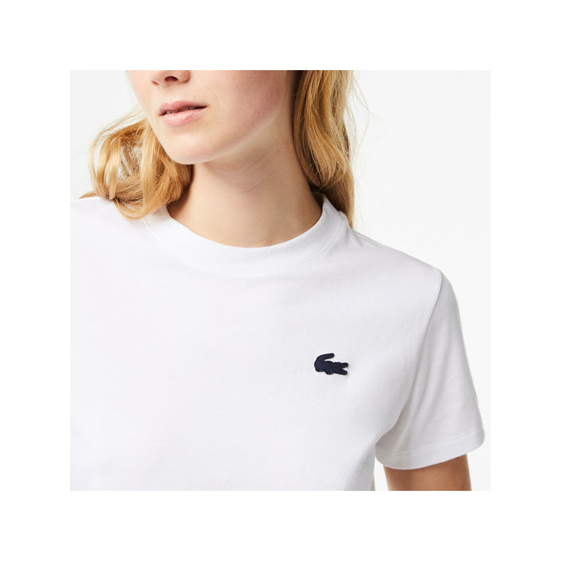 Tee-shirt tennis femme Lacoste jersey Bio