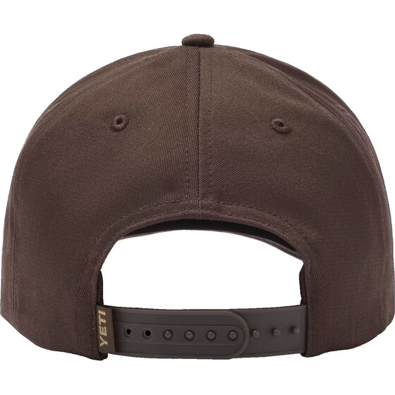 Yeti Woven Flat Brim Snapback Trucker Cap Duck Feather