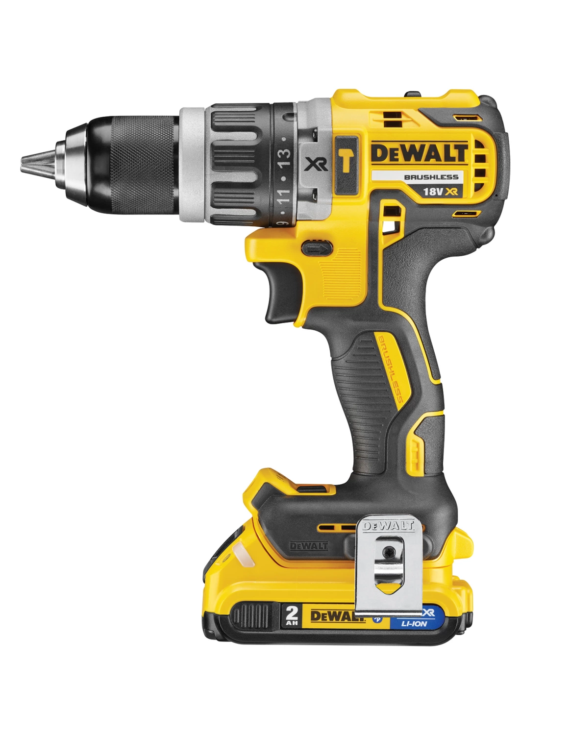 DeWALT DCK266P2T 18V Li-Ion accu klopboor- /schroefmachine (DCD796)   slagschroevendraaier (DCF887) combiset (2 x 5.0Ah accu) in TSTAK koffer