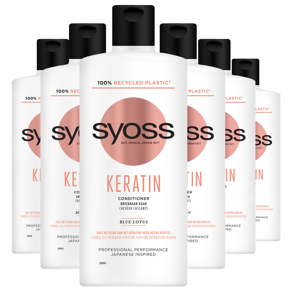6x Syoss Keratin Conditioner440 ml