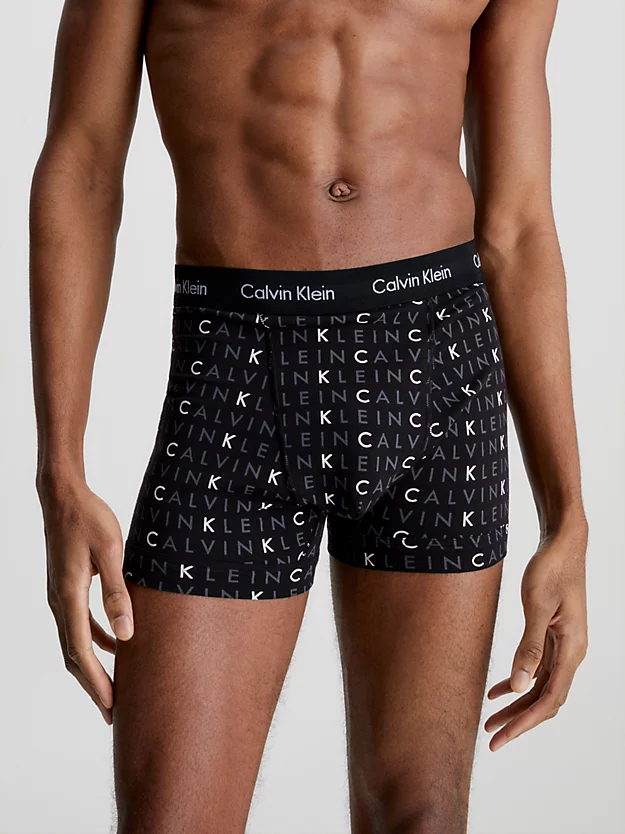 Pacote com 3 Cuecas Boxer - Algodão Elástico