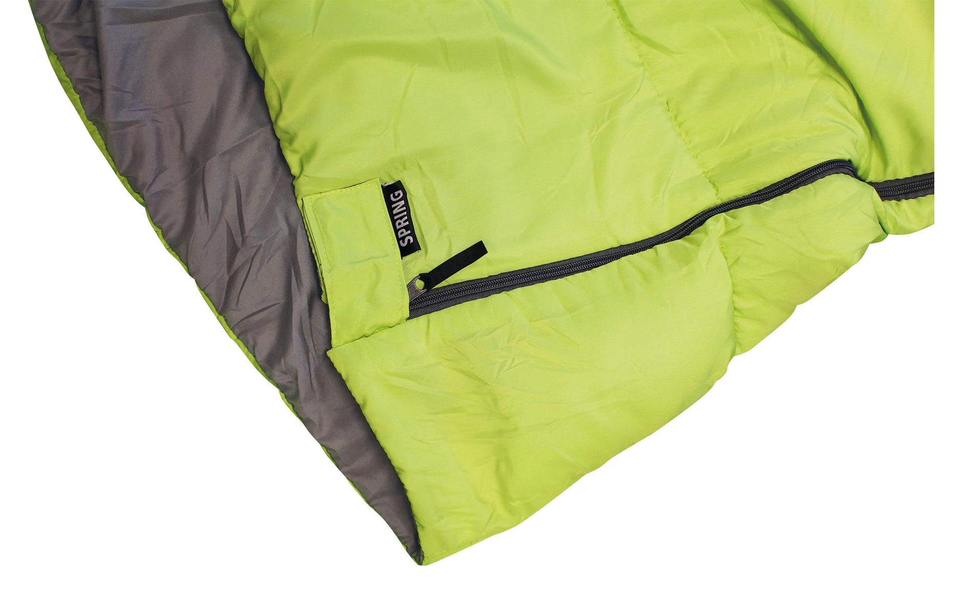 Schlafsack Spring Polyester, Beige/DunkelbraunRechteckiger Schlafsack