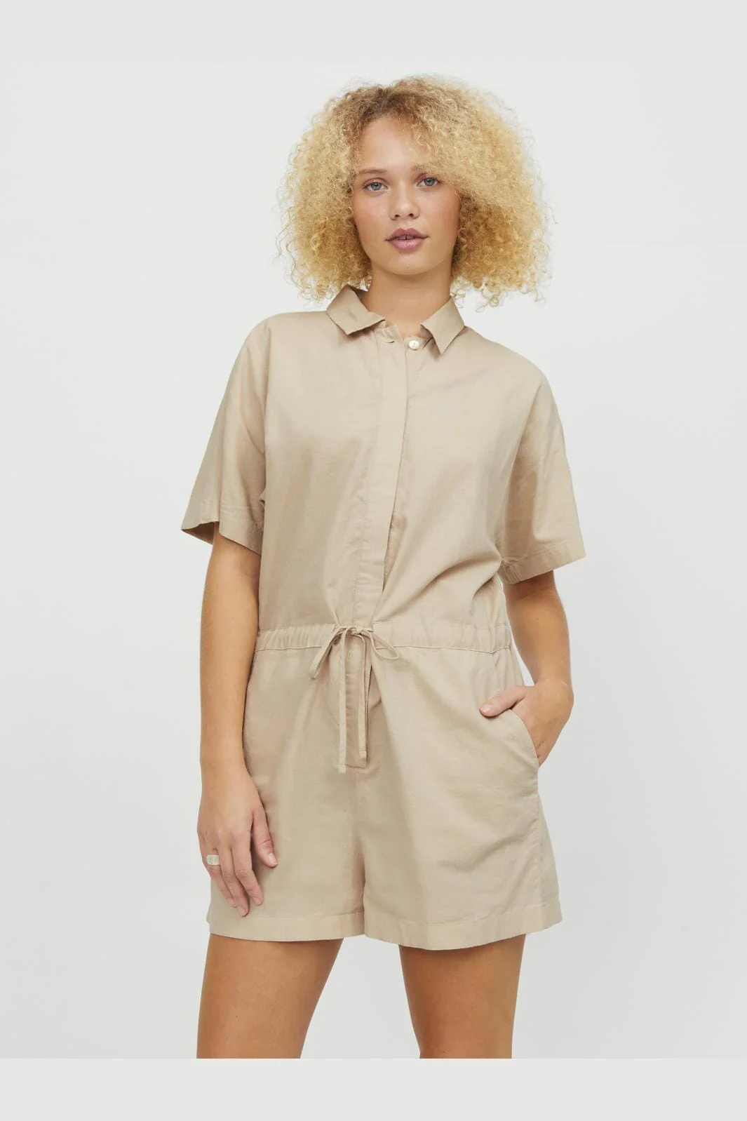 Jjxx Jxtrala Linen Blend Playsuit