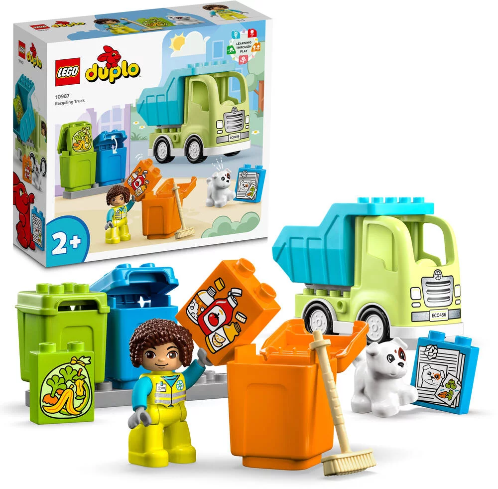LEGO®DUPLO®MA VILLE 10987 - LE CAMION DE RECYCLAGE