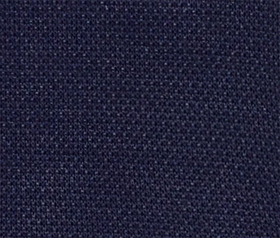 Piqué-Jerseyshirt, dunkelblau
