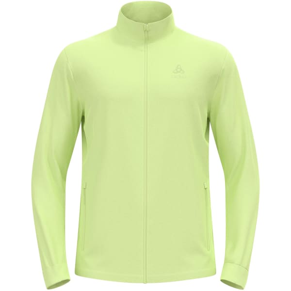 Veste polaire ODLO BERRA MIDLAYER FULL ZIP SHADOW LIME