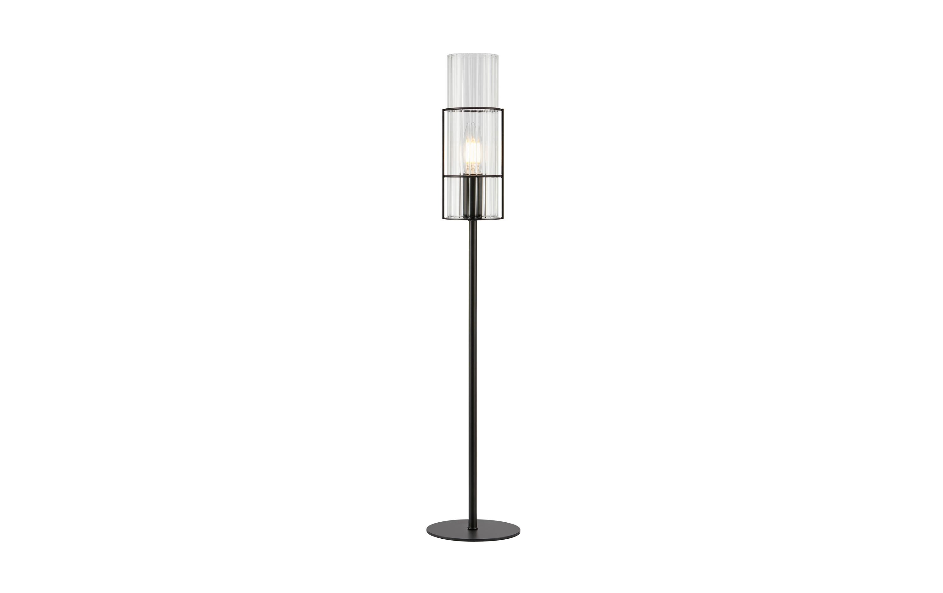 Tischleuchte Tubo 1L, E14, 65 cm, SchwarzWohnraumleuchte