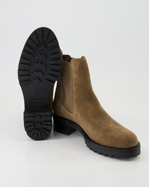Zahira A8174-08 Chelsea Boots in Beige