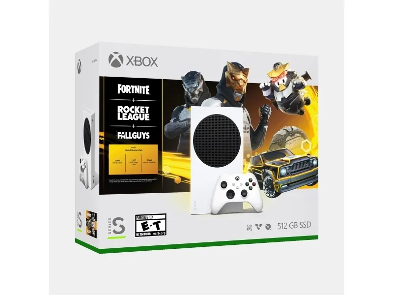 Microsoft Xbox Series S - Gilded Hunter Bundle - Spilkonsol - QHD - HDR - 512 GB SSD