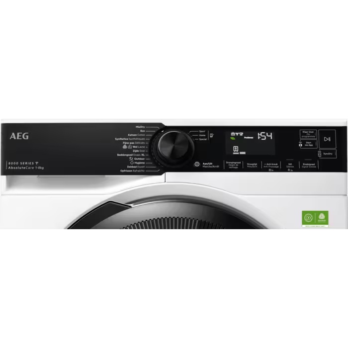 AEG warmtepomp droogkast TR88BHDC - 8 kg