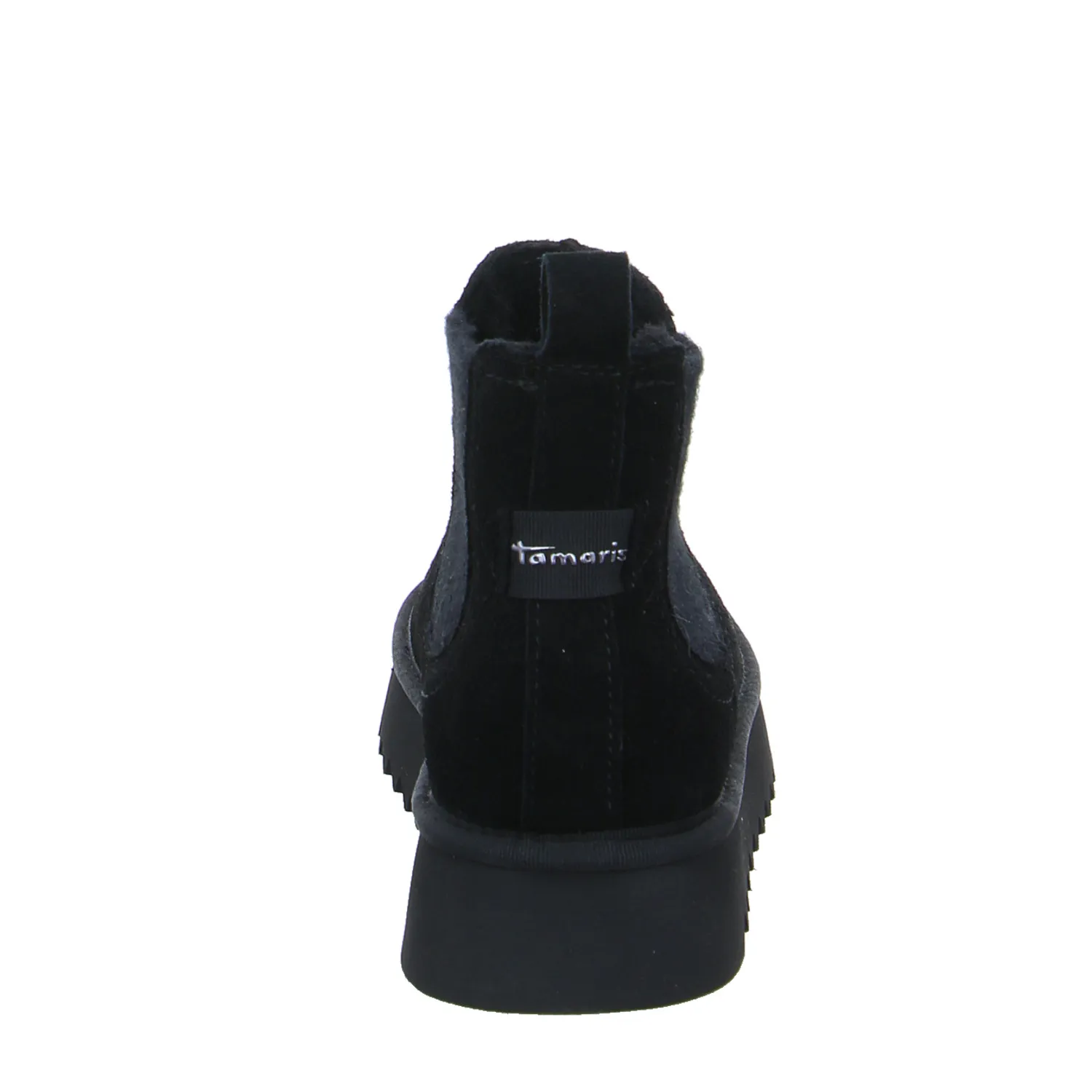TAMARIS Boot Schwarz Leder