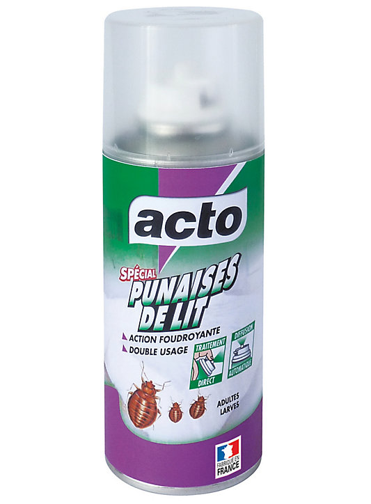 Acto punaises de lit, aérosol auto-diffusant 125ml