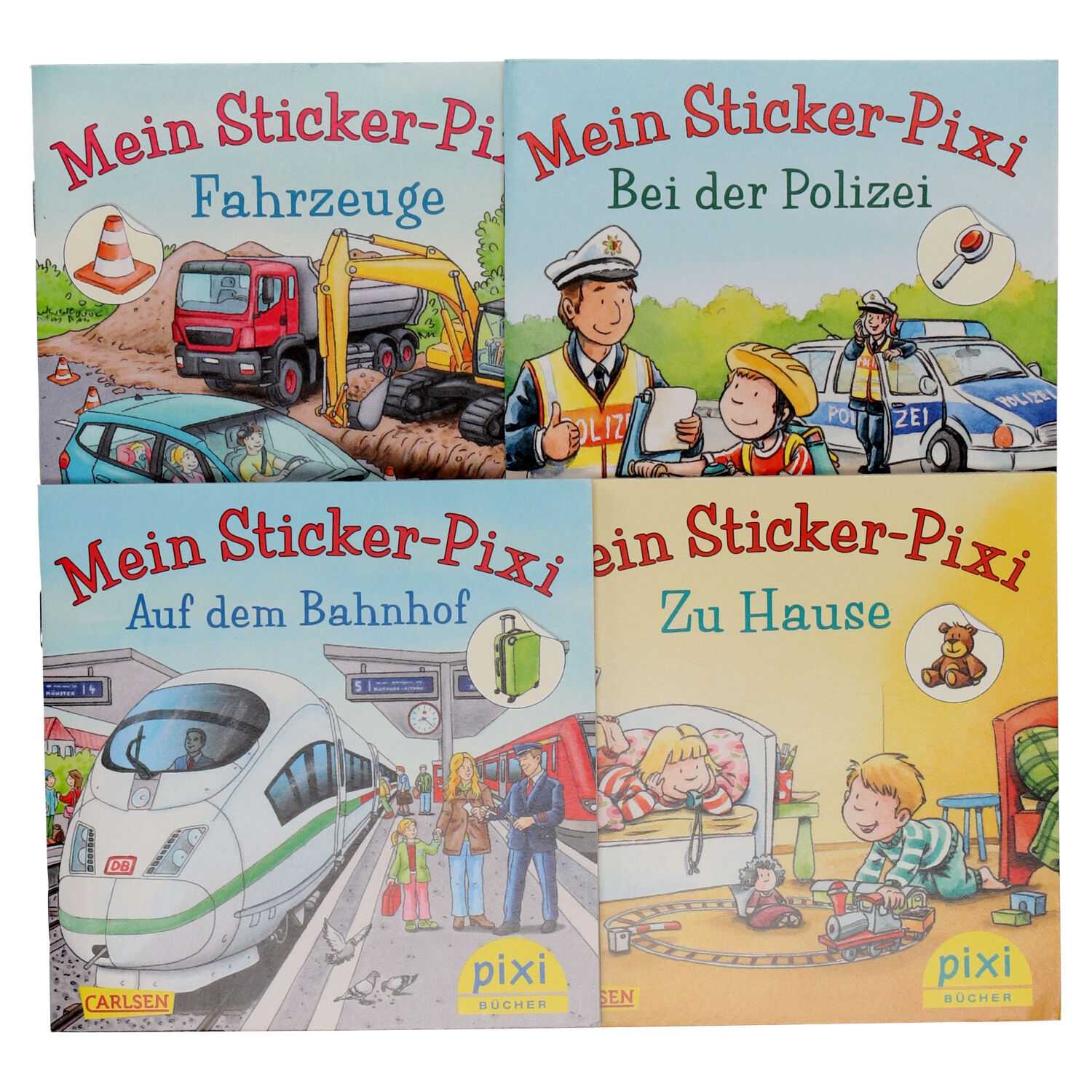 Pixis Minibuch Sticker Bücher