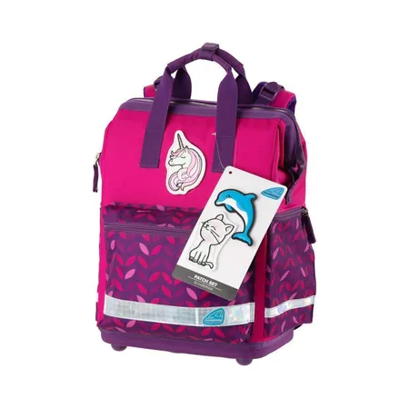 Schneiders Schulrucksackset Neo Blossom, 4 teilig