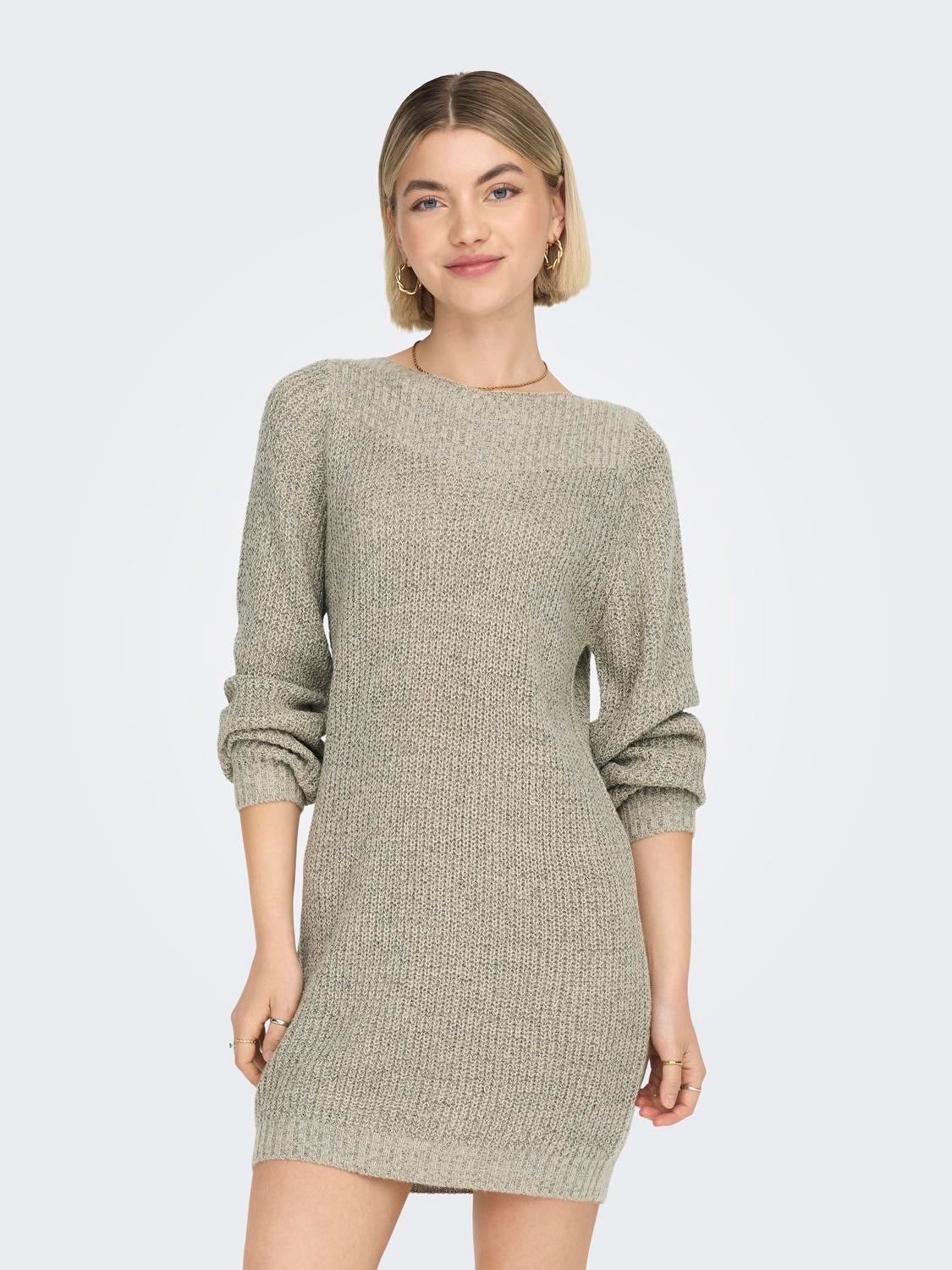 JDYWHITNEY Kurzes Kleid Cement