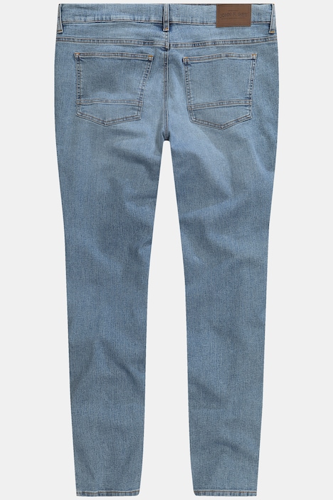 John F. Gee Jeans Bauchfit, Denim, Straight Fit, 5-Pocket, bis 72