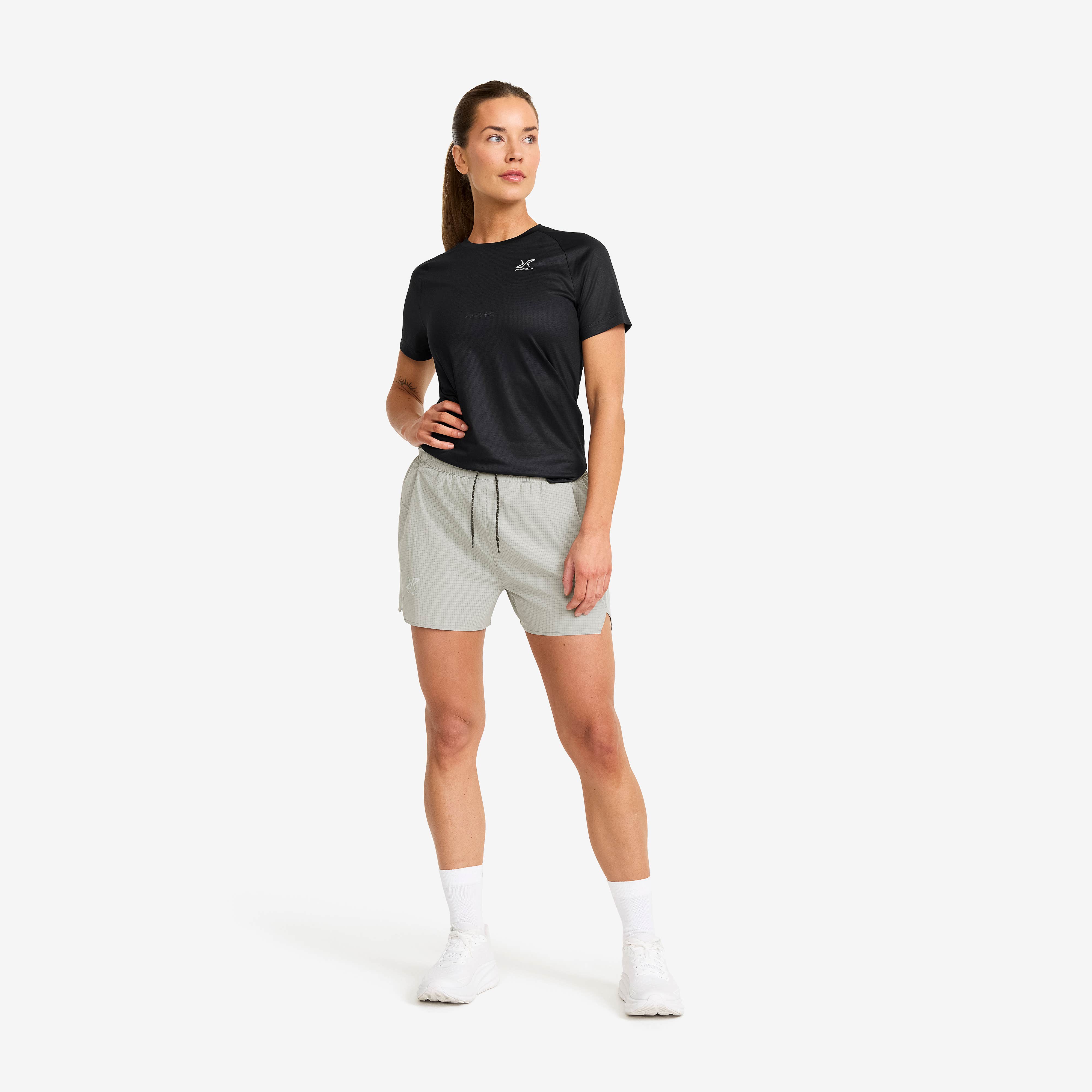 Rush Pro Shorts Dame Limestone Grey