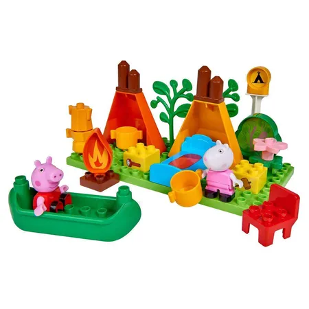 BIG Bloxx Peppa Wutz Camping Set